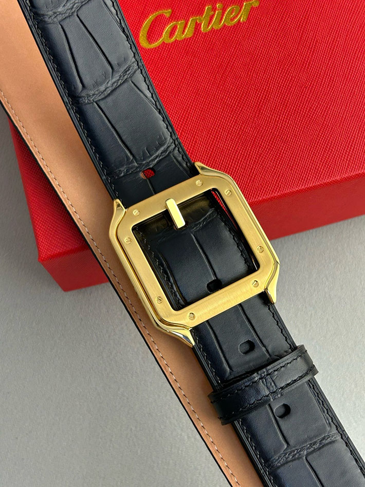 カルティエ レザーベルト 店舗 CARTIER ベルト 35mm メンズ サントス ドゥ カルティエ ベルト 2702100 カルティエ ベルト 安い - 画像 (5)