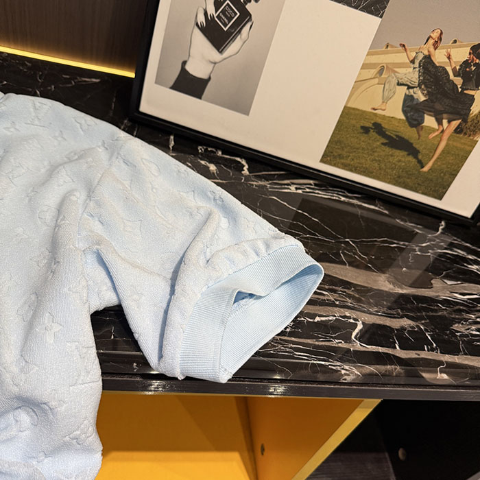 ルイヴィトン服コピー 人気店 Louis Vuitton 26SS メンズ新作 26S 春夏用カジュアル半袖ニットポロシャツ(綿100%) JP4649(1090) ルイヴィトン ポロシャツ メンズ - 画像 (3)