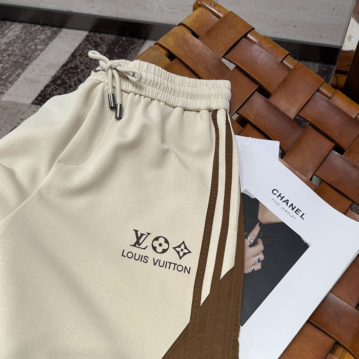 ルイヴィトン服コピー 人気店 Louis Vuitton 26SS メンズ カジュアル 半袖Tシャツ&ショートパンツ セット JP4649(1131) ルイヴィトン Tシャツ 短パン セットアップ - 画像 (4)