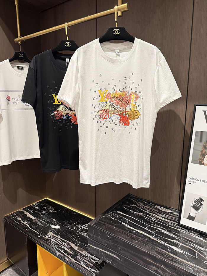 ルイヴィトン Tシャツ 白