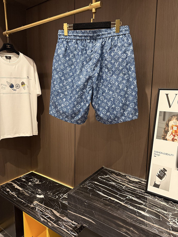 ルイヴィトン服コピー 人気店 Louis Vuitton メンズ カジュアル 半袖襟付きシャツ&ショートパンツセット(26SS新作) JP4649(1138) メンズ シャツ 短パン セットアップ - 画像 (9)
