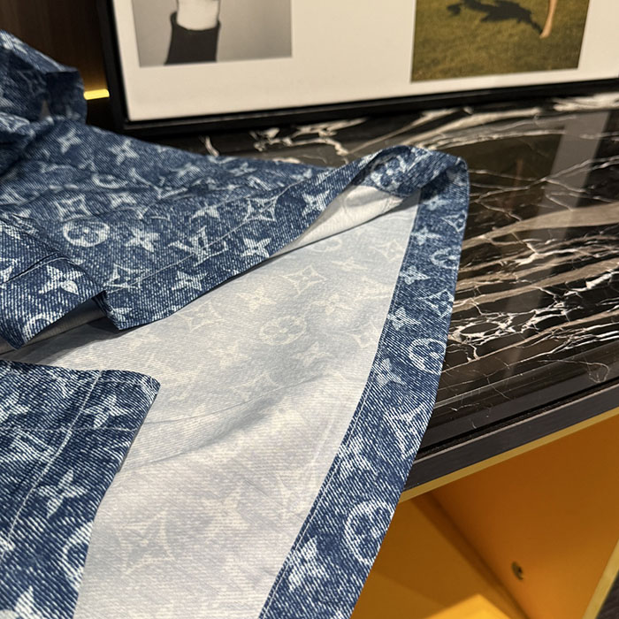 ルイヴィトン服コピー 人気店 Louis Vuitton メンズ カジュアル 半袖襟付きシャツ&ショートパンツセット(26SS新作) JP4649(1138) メンズ シャツ 短パン セットアップ - 画像 (13)