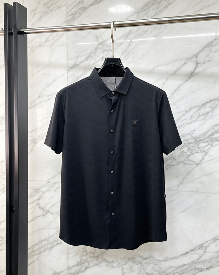 ルイヴィトン服コピー 人気店 Louis Vuitton 上質な襟付きビジネスカジュアルシャツルビジネスシャツ/優れた弾力性 JP4649(1139) ルイヴィトン シャツ 白 - 画像 (3)