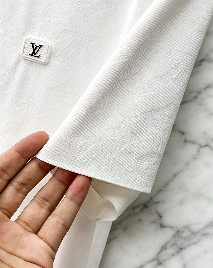 ルイヴィトン服コピー 人気店 Louis Vuitton 上質な襟付きビジネスカジュアルシャツルビジネスシャツ/優れた弾力性 JP4649(1139) ルイヴィトン シャツ 白 - 画像 (11)