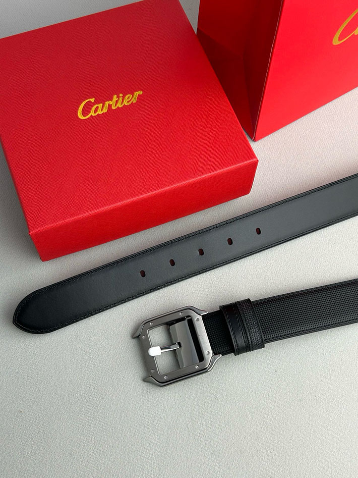 カルティエ レザーベルト 店舗 CARTIER メンズレザーベルト リバーシブル カーフレザー サントスドゥカルティエ 2702121 カルティエ ベルト セール - 画像 (8)