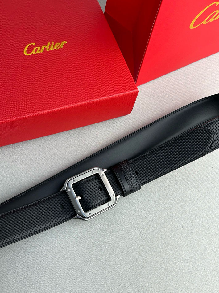 カルティエ レザーベルト 店舗 CARTIER メンズレザーベルト リバーシブル カーフレザー サントスドゥカルティエ 2702121 カルティエ ベルト セール - 画像 (6)
