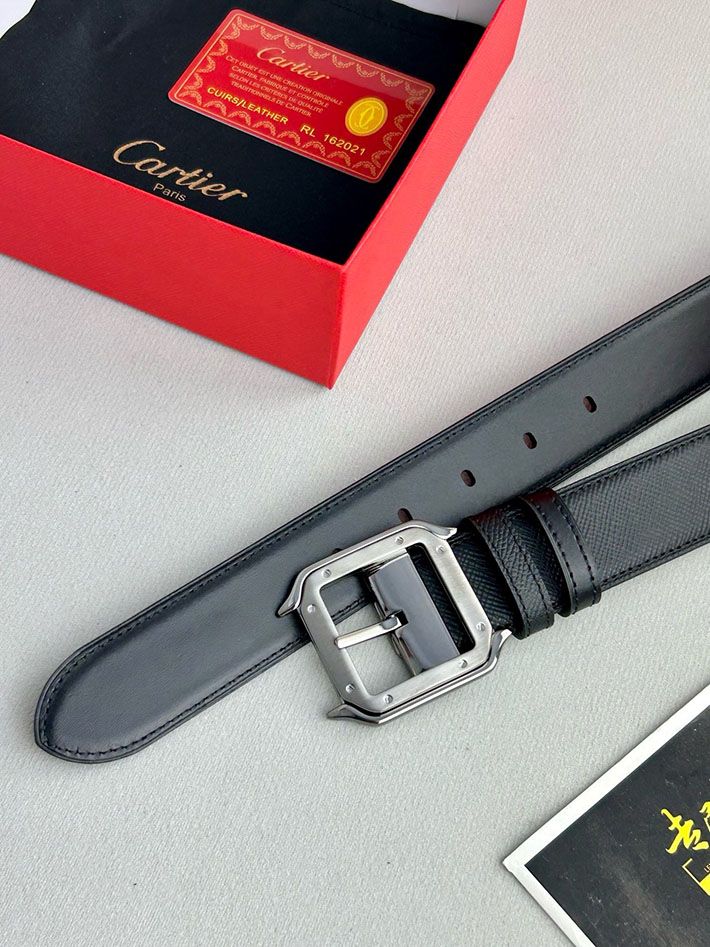 カルティエ レザーベルト 店舗 CARTIER メンズレザーベルト リバーシブル カーフレザー サントスドゥカルティエ 2702124 カルティエ ベルト メンズ - 画像 (8)