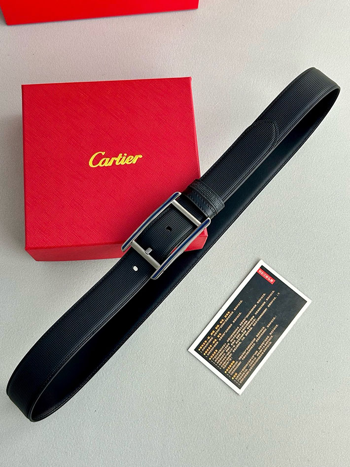 カルティエ レザーベルト 店舗 CARTIER リバーシブル レザーベルト Cartier ベルト カルチェ 2702126 カルティエ ベルト 新作 - 画像 (5)