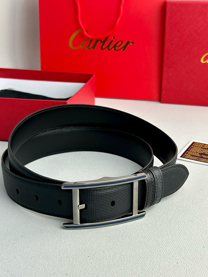 カルティエ レザーベルト 店舗 CARTIER リバーシブル レザーベルト Cartier ベルト カルチェ 2702126 カルティエ ベルト 新作 - 画像 (4)