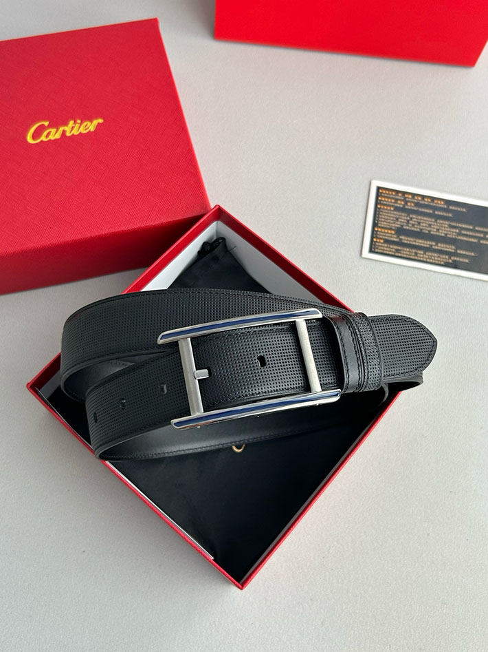 カルティエ レザーベルト 店舗 CARTIER リバーシブル レザーベルト Cartier ベルト カルチェ 2702126 カルティエ ベルト 新作 - 画像 (3)