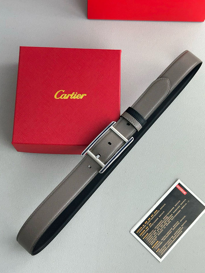 カルティエ レザーベルト 店舗 CARTIER リバーシブル レザーベルト Cartier ベルト カルチェ 2702127 カルティエ ベルト 安い - 画像 (7)
