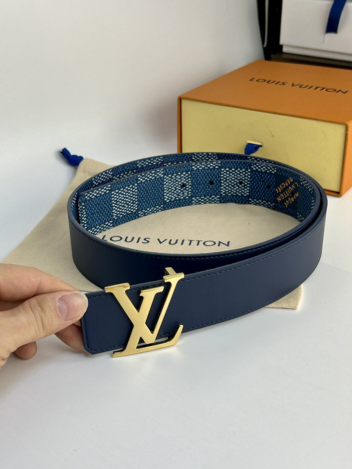 ルイヴィトン アウトレット店舗 LV ベルト・LV イニシャル ダモフラージュ 40MM リバーシブル 2702128 ルイヴィトン ベルト コピー - 画像 (4)