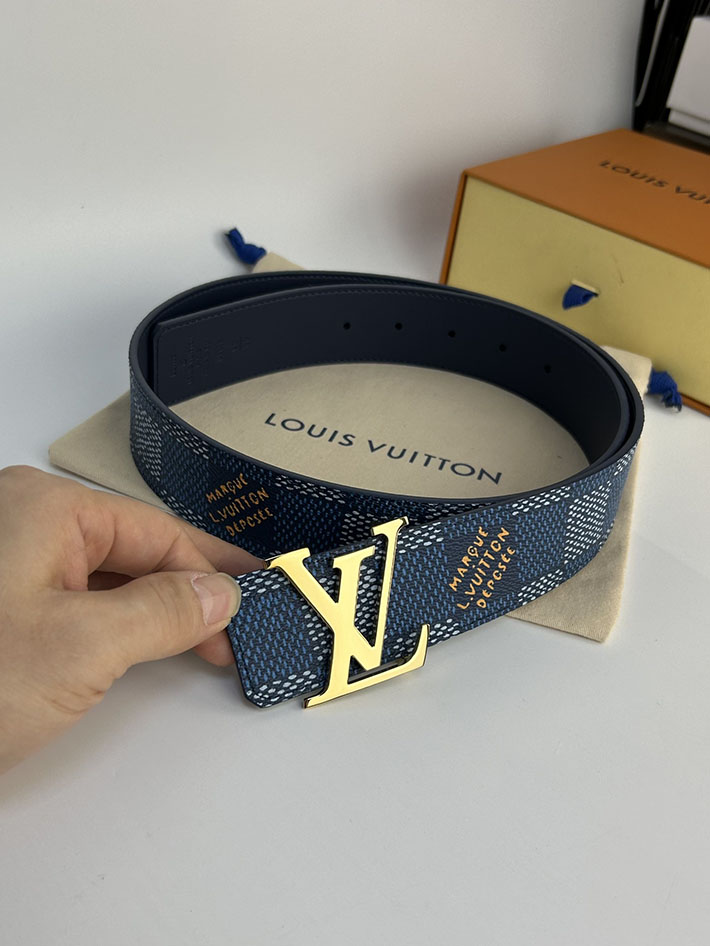 ルイヴィトン アウトレット店舗 LV ベルト・LV イニシャル ダモフラージュ 40MM リバーシブル 2702128 ルイヴィトン ベルト コピー - 画像 (3)