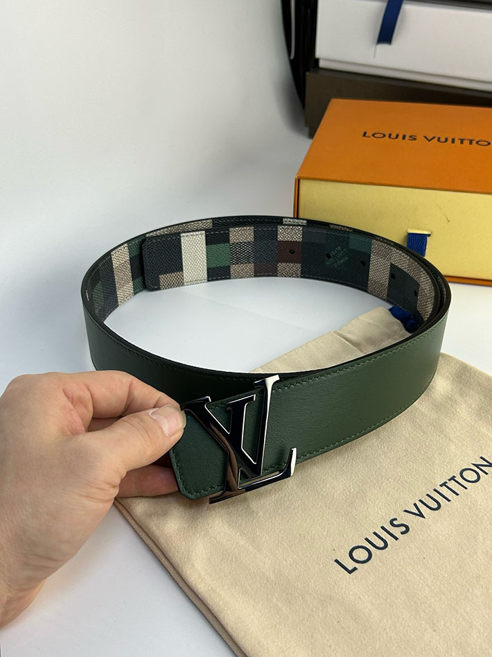ルイヴィトン アウトレット店舗 LV ベルト・LV イニシャル ダモフラージュ 40MM リバーシブル 2702133 ルイヴィトン 新作 ベルト メンズ - 画像 (5)