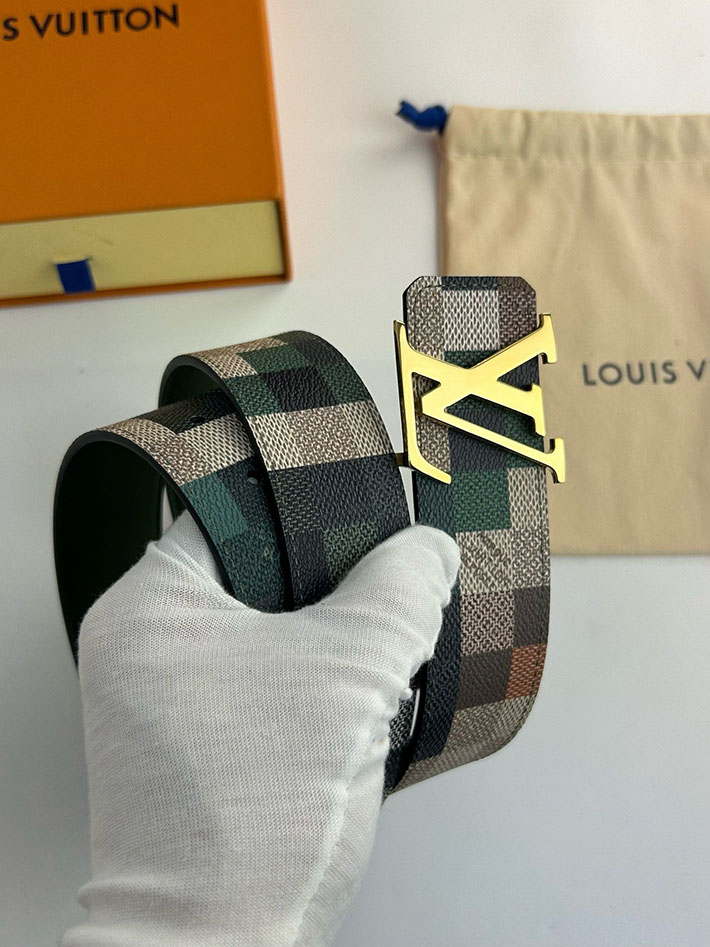 ルイヴィトン アウトレット店舗 LV ベルト・LV イニシャル ダモフラージュ 40MM リバーシブル 2702134 ルイヴィトン ベルト アウトレット - 画像 (9)