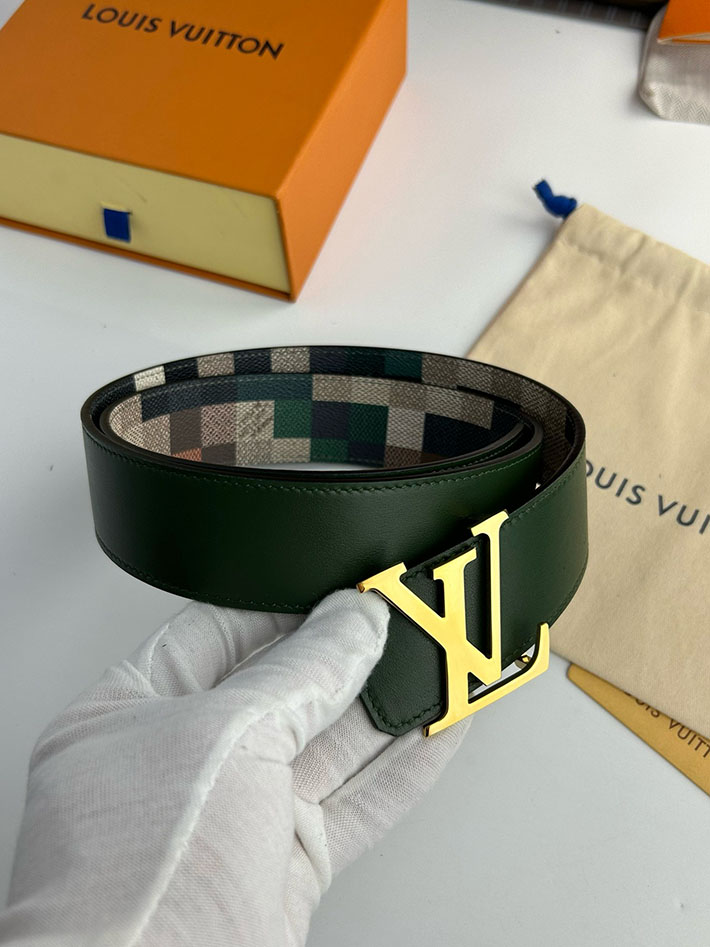ルイヴィトン アウトレット店舗 LV ベルト・LV イニシャル ダモフラージュ 40MM リバーシブル 2702134 ルイヴィトン ベルト アウトレット - 画像 (8)