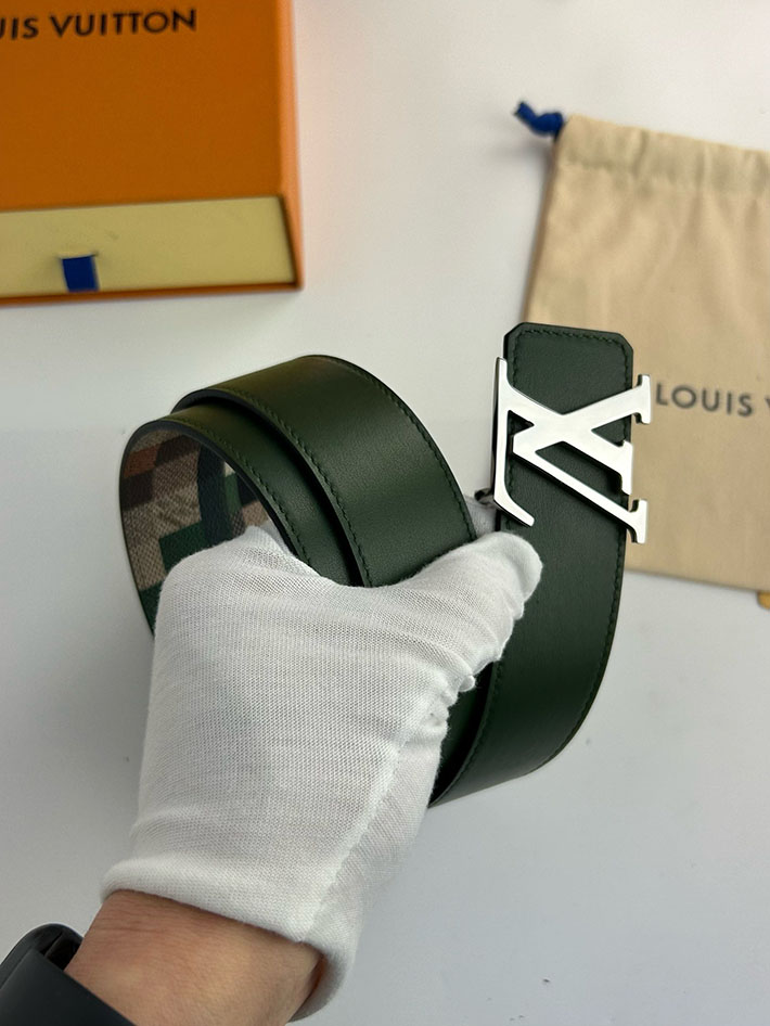 ルイヴィトン アウトレット店舗 LV ベルト・LV イニシャル ダモフラージュ 40MM リバーシブル 2702134 ルイヴィトン ベルト アウトレット - 画像 (4)
