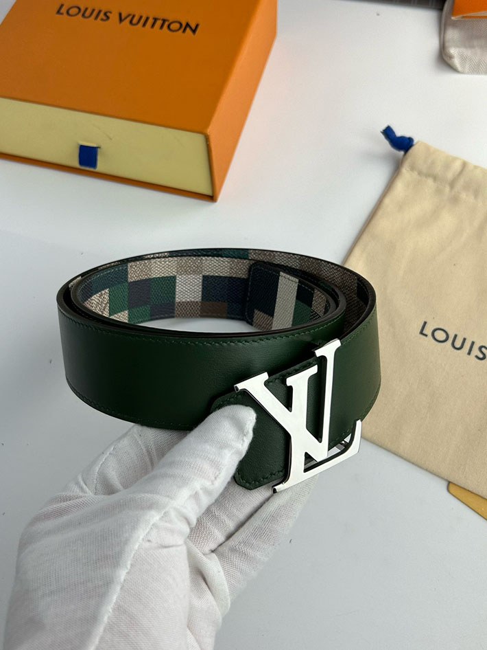 ルイヴィトン アウトレット店舗 LV ベルト・LV イニシャル ダモフラージュ 40MM リバーシブル 2702134 ルイヴィトン ベルト アウトレット - 画像 (3)