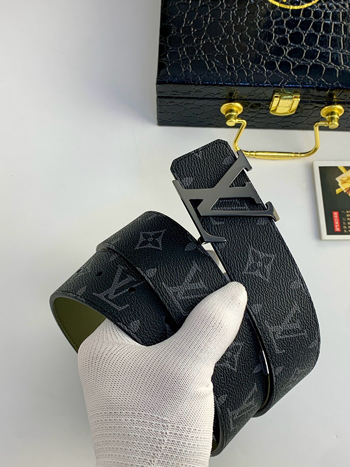 ルイヴィトン アウトレット店舗 LV モノグラムエクリプス サンチュールLVイニシャル 40MM メンズ 2702135 ルイヴィトン ベルト コピー - 画像 (4)