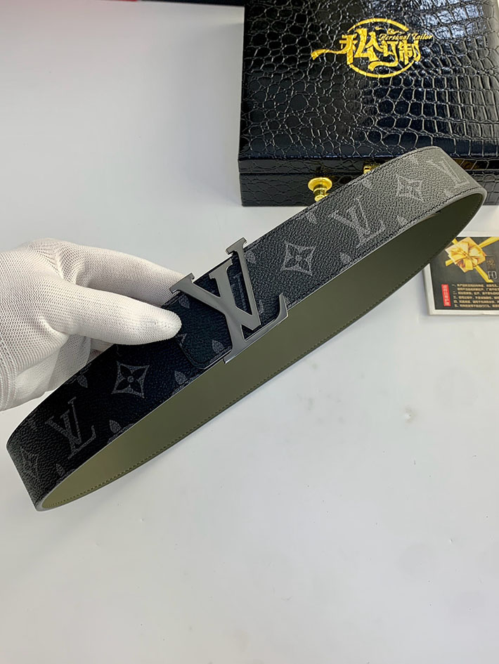 ルイヴィトン アウトレット店舗 LV モノグラムエクリプス サンチュールLVイニシャル 40MM メンズ 2702135 ルイヴィトン ベルト コピー - 画像 (3)