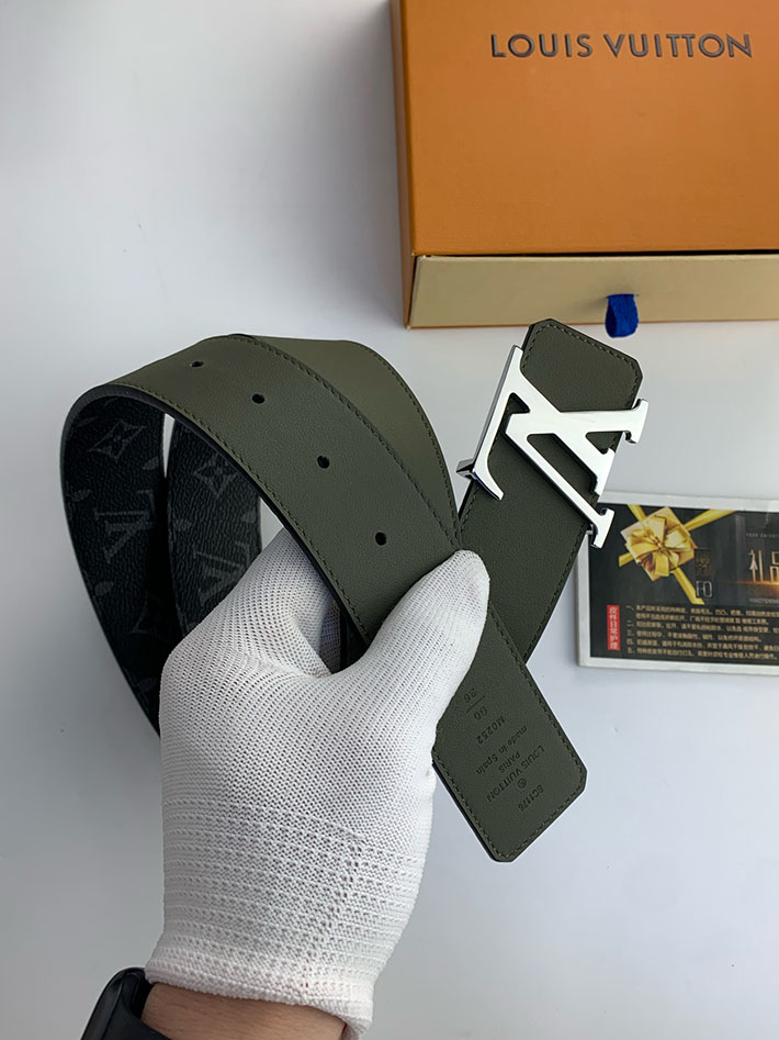 ルイヴィトン アウトレット店舗 LV モノグラムエクリプス サンチュールLVイニシャル 40MM メンズ 2702136 ルイヴィトン ベルト モノグラム - 画像 (2)