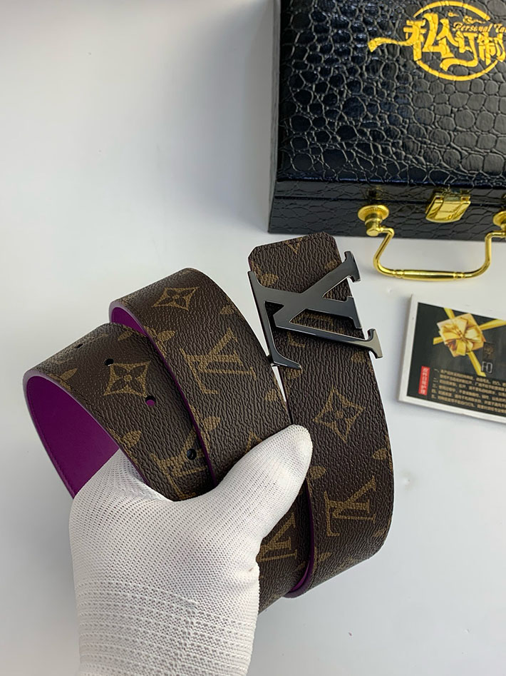 ルイヴィトン アウトレット店舗 LV モノグラムエクリプス サンチュールLVイニシャル 40MM メンズ 2702137 ヴィトン ベルト 安い - 画像 (6)