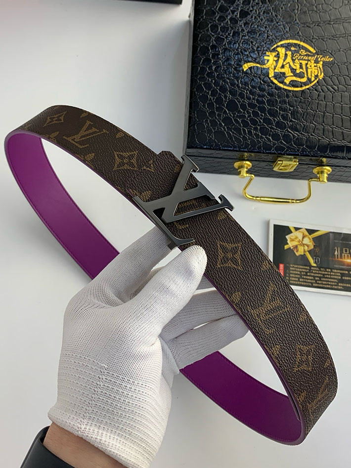 ルイヴィトン アウトレット店舗 LV モノグラムエクリプス サンチュールLVイニシャル 40MM メンズ 2702137 ヴィトン ベルト 安い - 画像 (5)