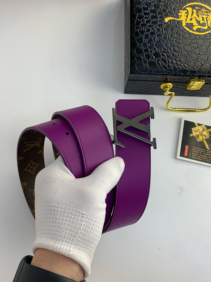ルイヴィトン アウトレット店舗 LV モノグラムエクリプス サンチュールLVイニシャル 40MM メンズ 2702137 ヴィトン ベルト 安い - 画像 (4)