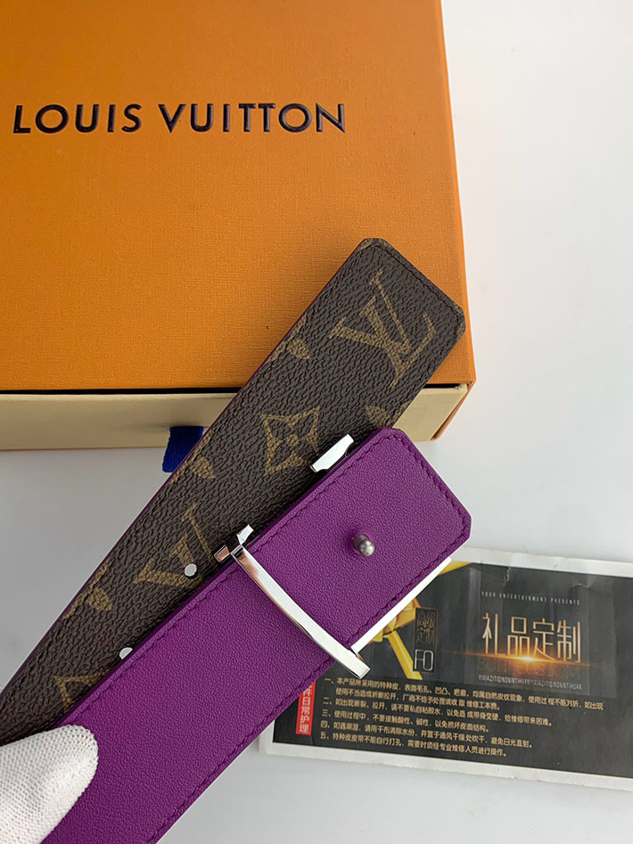 ルイヴィトン アウトレット店舗 LV モノグラムエクリプス サンチュールLVイニシャル 40MM メンズ 2702139 ルイヴィトン ベルト アウトレット - 画像 (6)