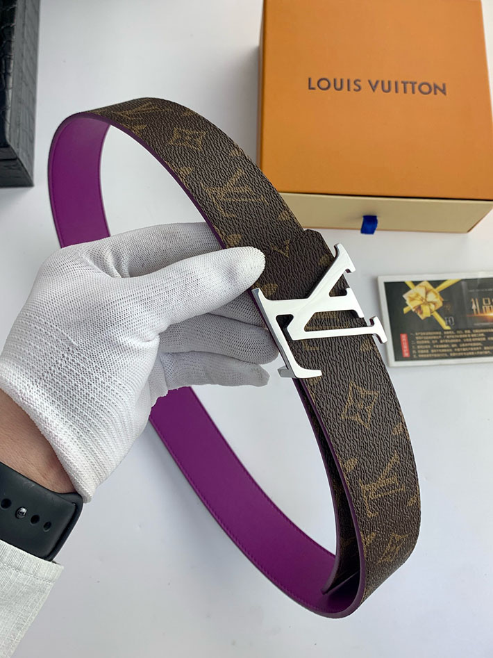 ルイヴィトン アウトレット店舗 LV モノグラムエクリプス サンチュールLVイニシャル 40MM メンズ 2702139 ルイヴィトン ベルト アウトレット - 画像 (4)