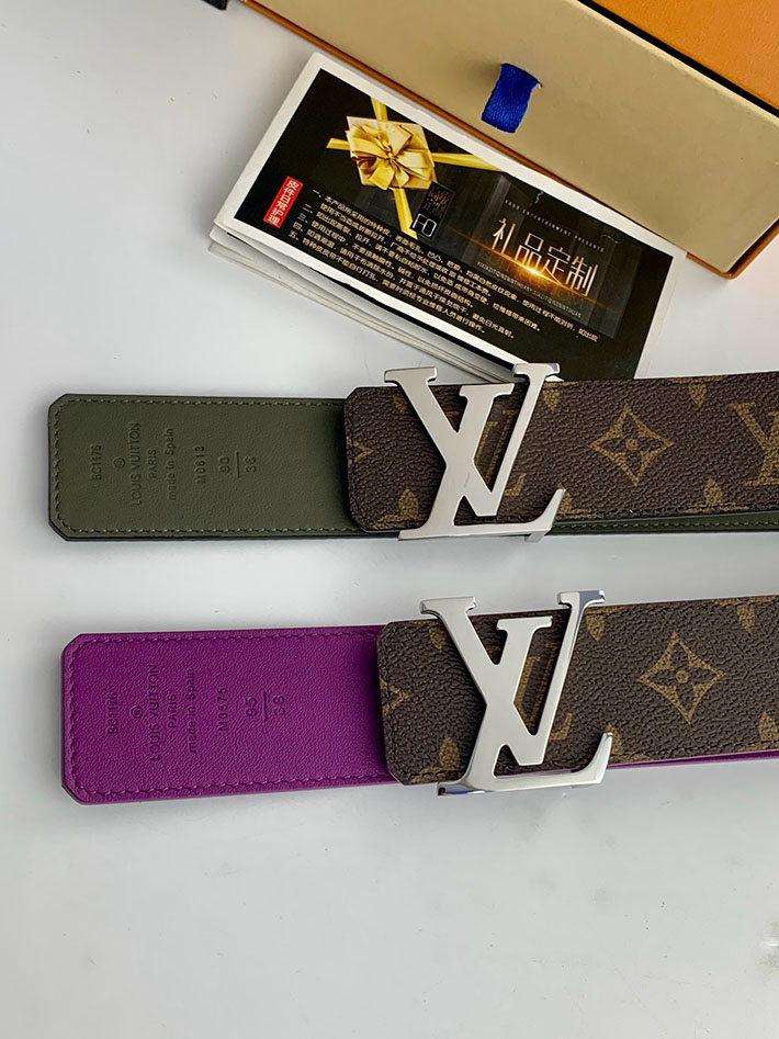 ルイヴィトン アウトレット店舗 LV モノグラムエクリプス サンチュールLVイニシャル 40MM メンズ 2702139 ルイヴィトン ベルト アウトレット - 画像 (2)