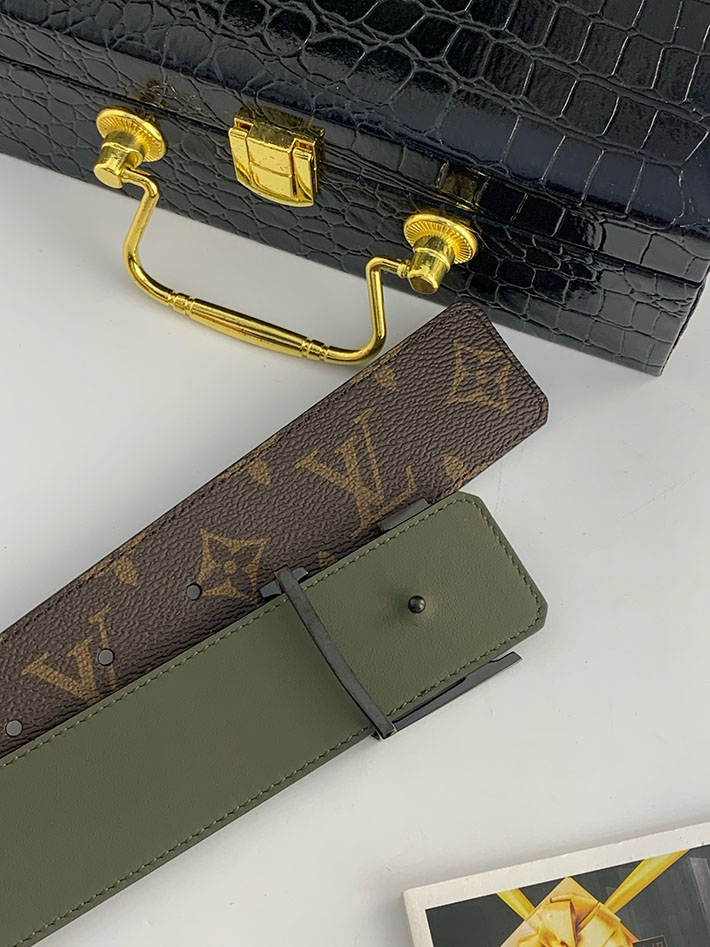ルイヴィトン アウトレット店舗 LV モノグラムエクリプス サンチュールLVイニシャル 40MM メンズ 2702140 ルイヴィトン ベルト 革交換 - 画像 (6)