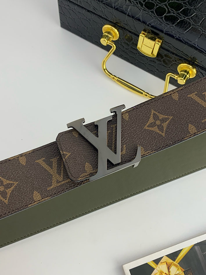 ルイヴィトン アウトレット店舗 LV モノグラムエクリプス サンチュールLVイニシャル 40MM メンズ 2702140 ルイヴィトン ベルト 革交換 - 画像 (5)