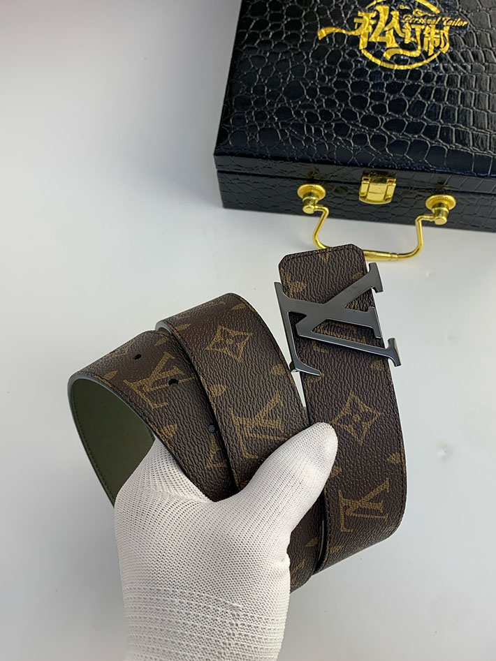 ルイヴィトン アウトレット店舗 LV モノグラムエクリプス サンチュールLVイニシャル 40MM メンズ 2702140 ルイヴィトン ベルト 革交換 - 画像 (4)
