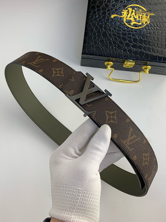 ルイヴィトン アウトレット店舗 LV モノグラムエクリプス サンチュールLVイニシャル 40MM メンズ 2702140 ルイヴィトン ベルト 革交換 - 画像 (3)