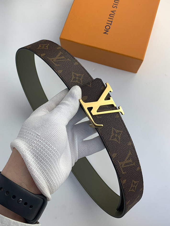 ルイヴィトン アウトレット店舗 LV モノグラムエクリプス サンチュールLVイニシャル 40MM メンズ 2702141 ルイヴィトン ベルト 新作 - 画像 (4)
