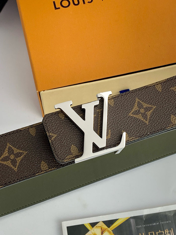 ルイヴィトン アウトレット店舗 LV モノグラムエクリプス サンチュールLVイニシャル 40MM メンズ 2702142 ルイヴィトン ベルト 公式 - 画像 (5)