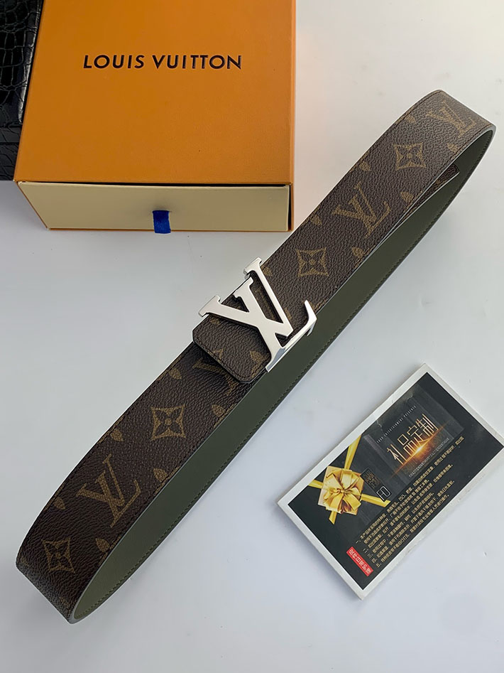 ルイヴィトン アウトレット店舗 LV モノグラムエクリプス サンチュールLVイニシャル 40MM メンズ 2702142 ルイヴィトン ベルト 公式 - 画像 (4)