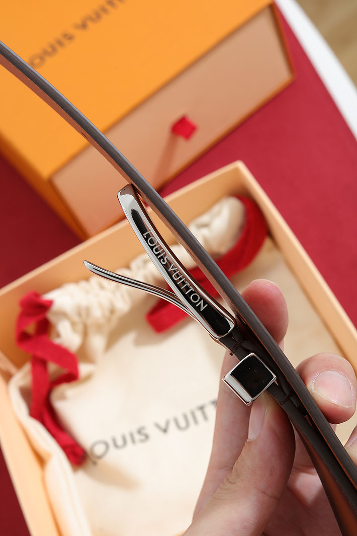 ルイヴィトン アウトレット店舗 LV ベルト メンズ 本革 ビジネス ロング 大きいサイズ 軽量 2702144 ヴィトン ベルト メンズ - 画像 (8)