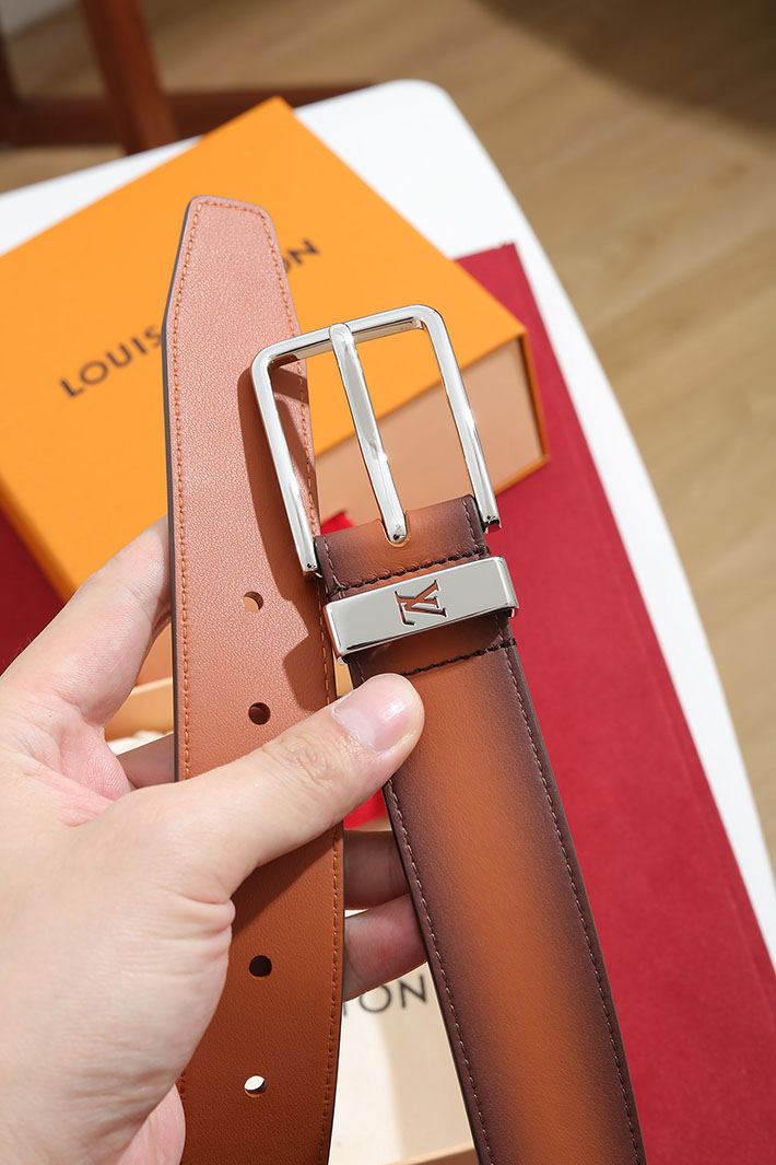 ルイヴィトン アウトレット店舗 LV ベルト メンズ 本革 ビジネス ロング 大きいサイズ 軽量 2702145 ルイヴィトン ベルト かっこいい - 画像 (8)