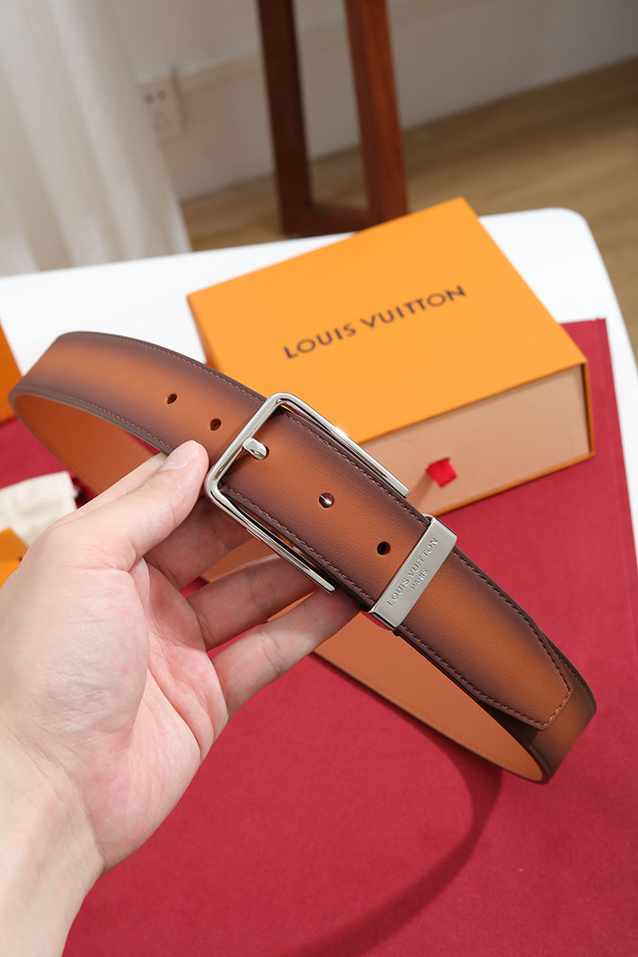 ルイヴィトン アウトレット店舗 LV ベルト メンズ 本革 ビジネス ロング 大きいサイズ 軽量 2702145 ルイヴィトン ベルト かっこいい - 画像 (7)