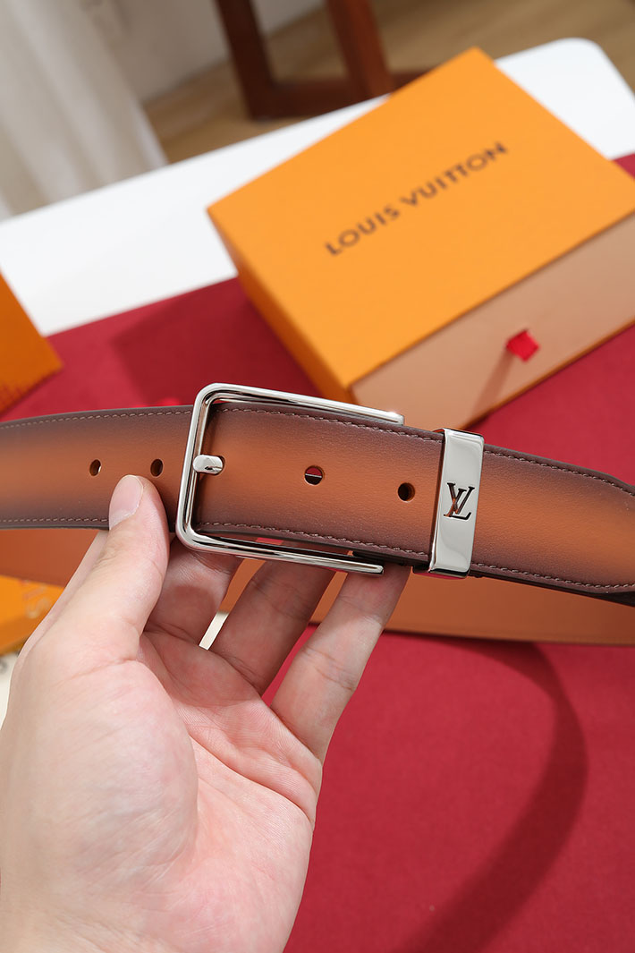 ルイヴィトン アウトレット店舗 LV ベルト メンズ 本革 ビジネス ロング 大きいサイズ 軽量 2702145 ルイヴィトン ベルト かっこいい - 画像 (6)