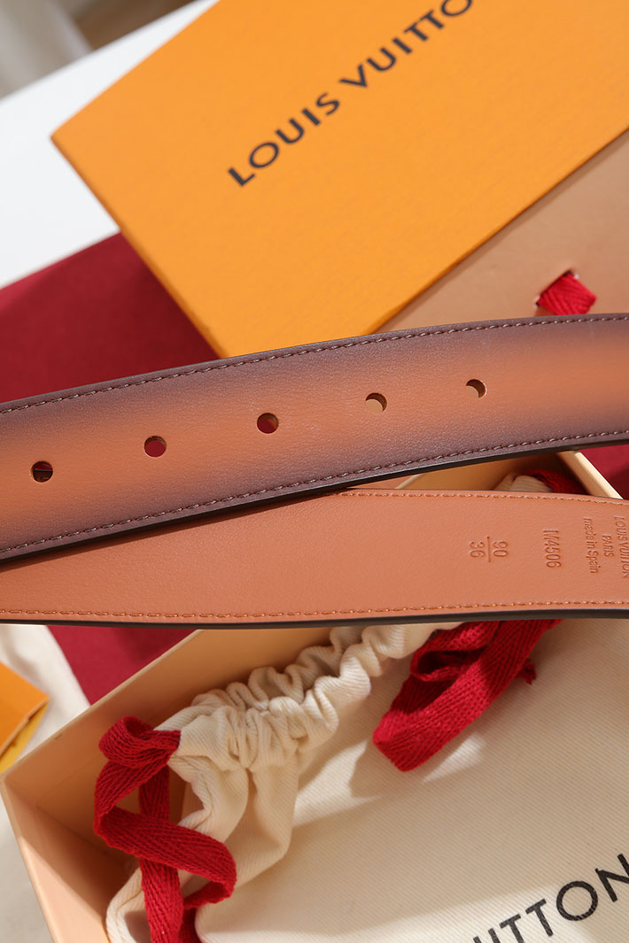 ルイヴィトン アウトレット店舗 LV ベルト メンズ 本革 ビジネス ロング 大きいサイズ 軽量 2702146 ルイヴィトン ベルト 値段 - 画像 (5)
