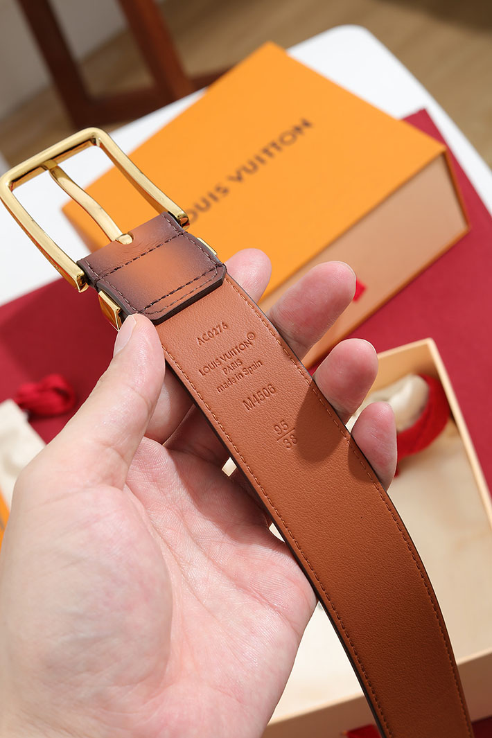 ルイヴィトン アウトレット店舗 LV ベルト メンズ 本革 ビジネス ロング 大きいサイズ 軽量 2702147 ルイヴィトン ベルト アウトレット - 画像 (7)