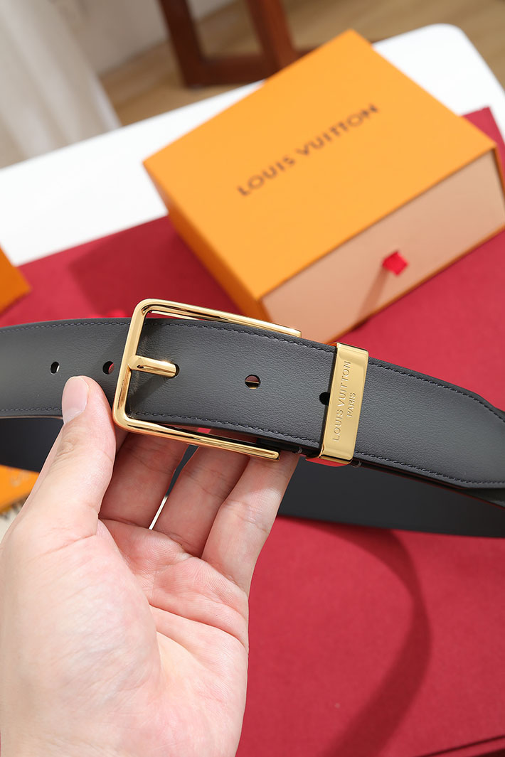 ルイヴィトン アウトレット店舗 LV サンチュール・ポンヌフ メンズ ベルト グレーレザーベルト 2702148 ヴィトン ベルト メンズ 人気 - 画像 (8)