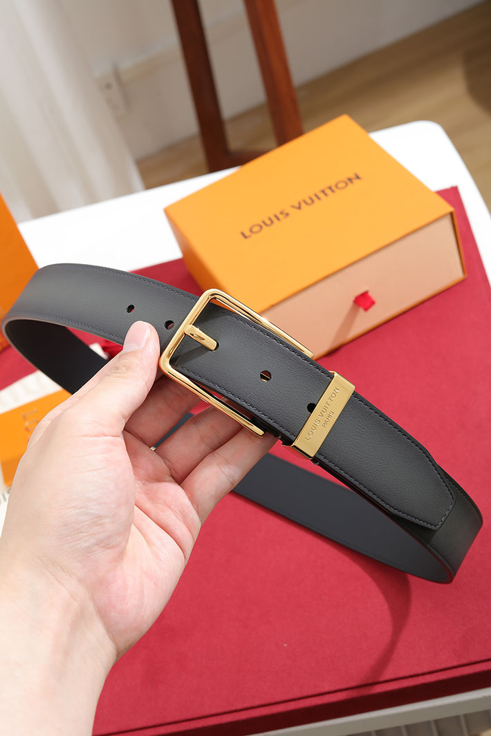ルイヴィトン アウトレット店舗 LV サンチュール・ポンヌフ メンズ ベルト グレーレザーベルト 2702148 ヴィトン ベルト メンズ 人気 - 画像 (7)