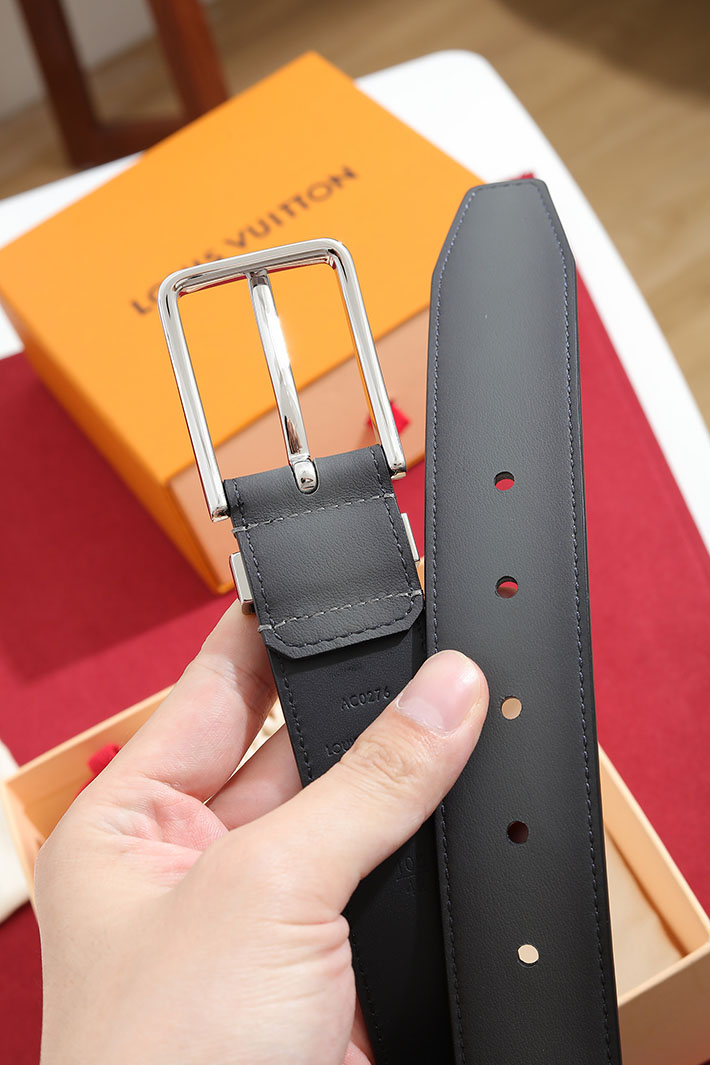 ルイヴィトン アウトレット店舗 LV サンチュール・ポンヌフ メンズ ベルト グレーレザーベルト 2702150 ルイヴィトン 新作 ベルト メンズ - 画像 (7)