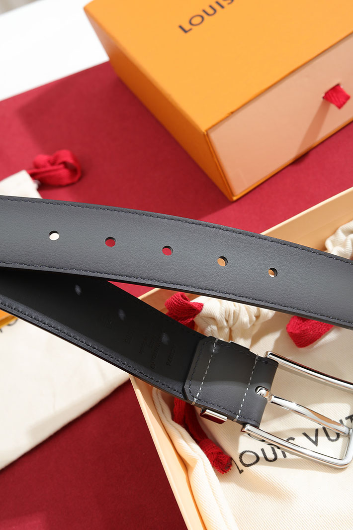 ルイヴィトン アウトレット店舗 LV サンチュール・ポンヌフ メンズ ベルト グレーレザーベルト 2702150 ルイヴィトン 新作 ベルト メンズ - 画像 (2)