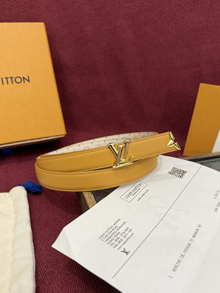 ルイヴィトン アウトレット店舗 LV ベルト・プリティー LV 20MM リバーシブル デュンヌベージュ M4870V ヴィトン ベルト レディース - 画像 (8)