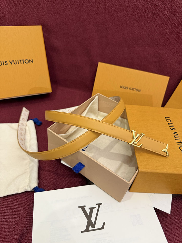 ルイヴィトン アウトレット店舗 LV ベルト・プリティー LV 20MM リバーシブル デュンヌベージュ M4870V ヴィトン ベルト レディース - 画像 (3)